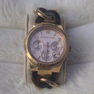 Michael Kors MK 4269 Runway Twist – Rose Gold & Tortoise